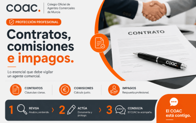Contratos, comisiones e impagos: qué debe vigilar un agente comercial